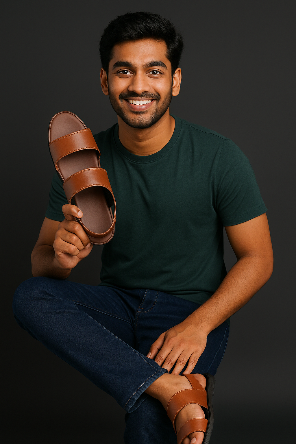 Stylish Brown Sandals Showcase